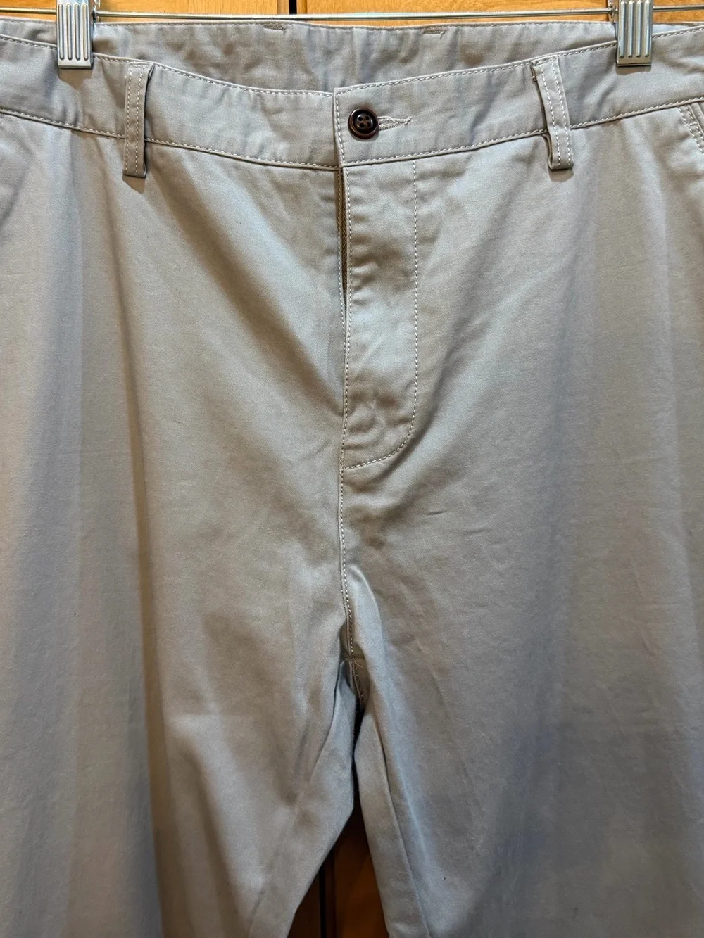 Burberry London Light Gray Cotton Chinos Size 38 X 32!